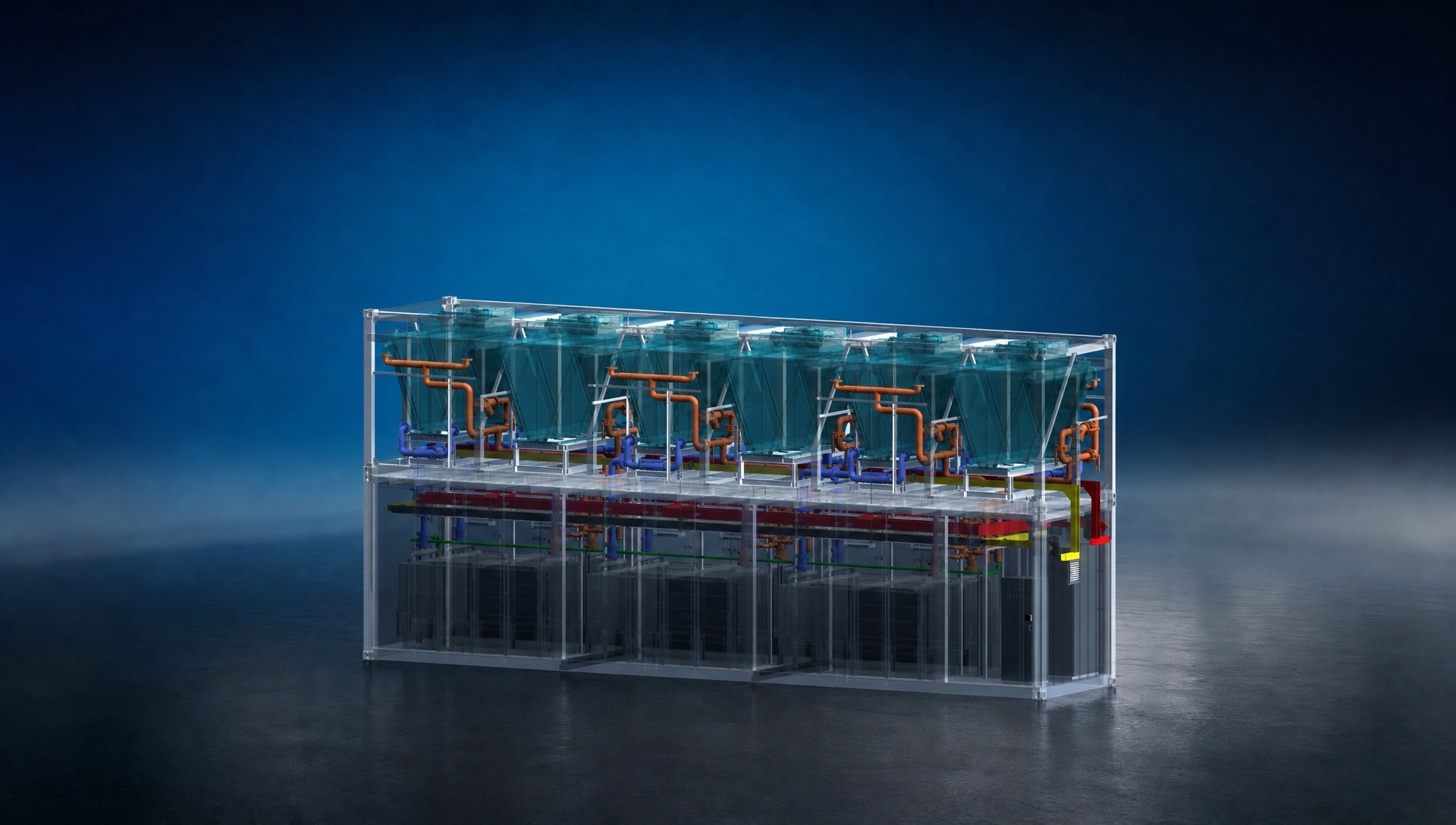 Immersion Cooling Miner Container